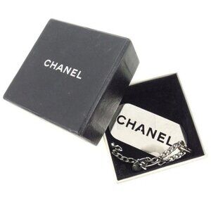 CHANEL key ring Silver Women Authentic secondhand